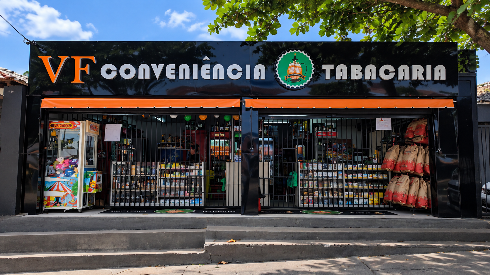 Fachada da VF Conveniência em Londrina